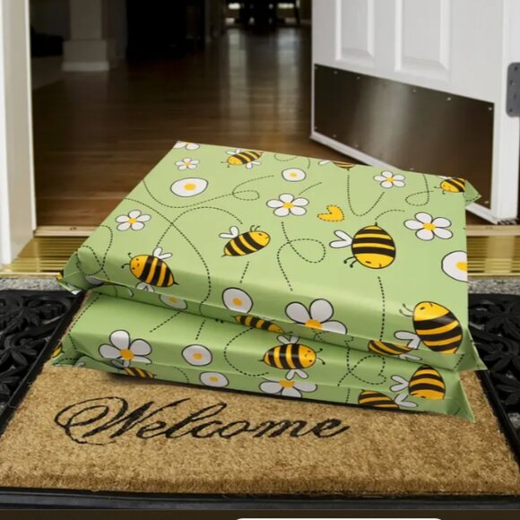 25-pack 10"x13" Daisy poly mailers - Picture 2 of 3